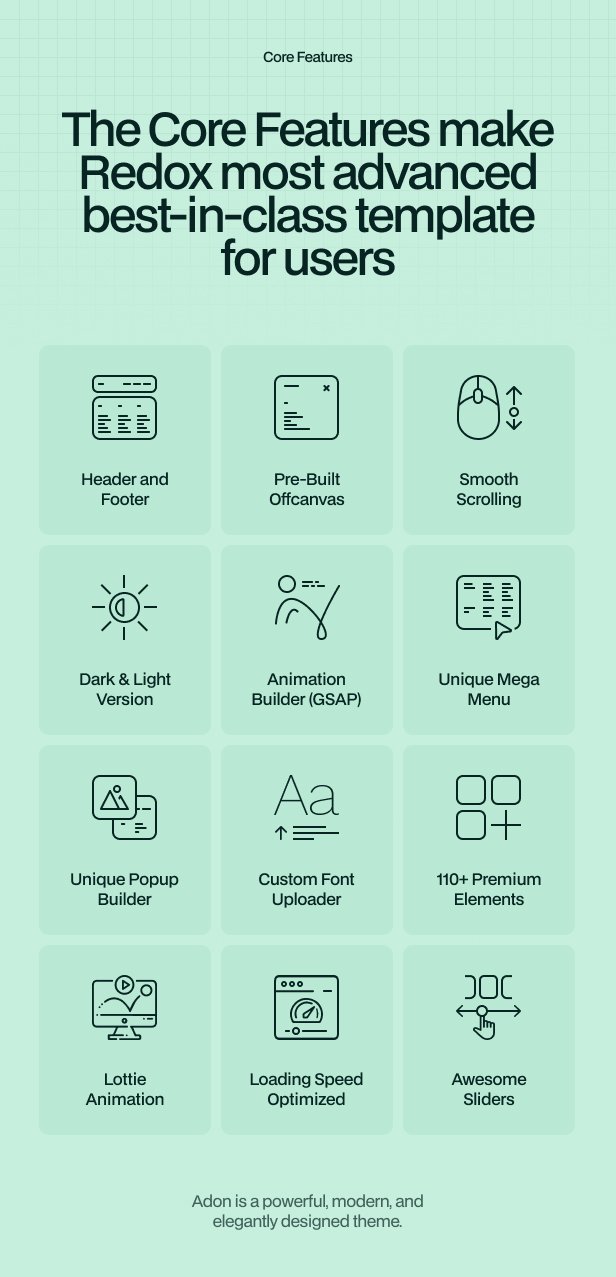 Adon – Creative Agency Portfolio WordPress Theme - 11
