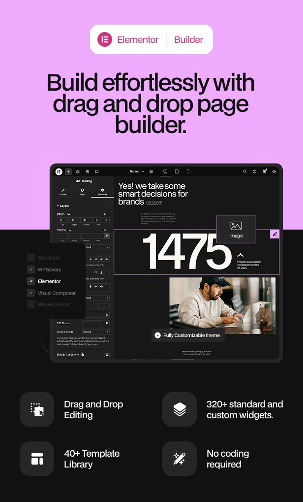 Adon – Creative Agency Portfolio WordPress Theme - 14