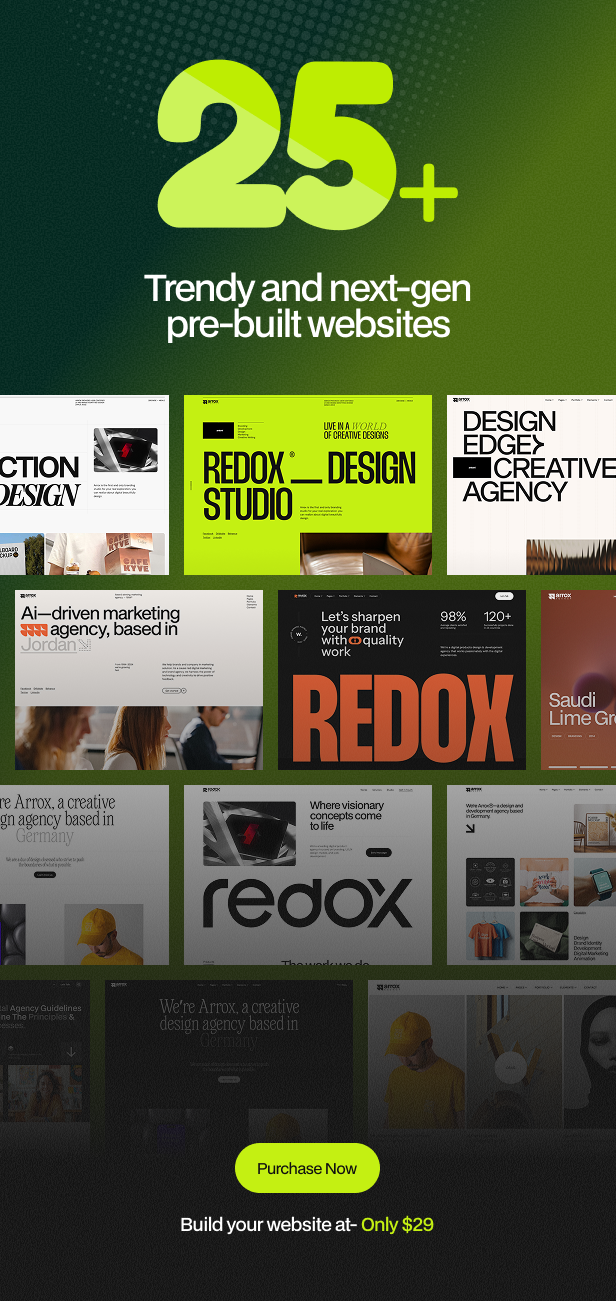 Redox - Creative Agency Portfolio WordPress Theme - 2